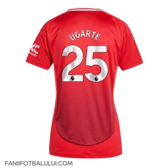 Manchester United Manuel Ugarte #25 Tricou Fotbal Replică 2024-25 Femei Acasa